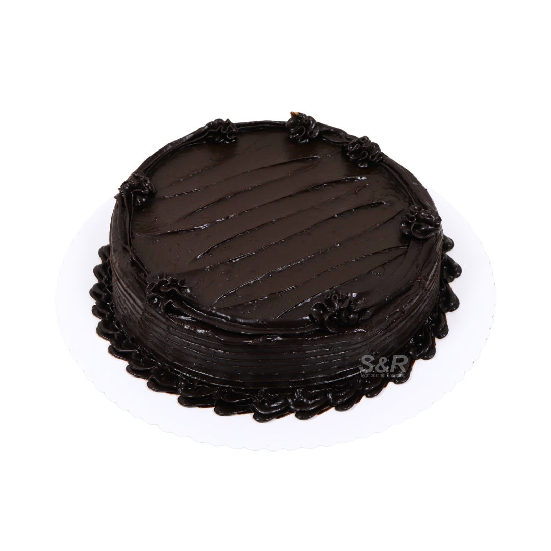 S&R Classic Chocolate 8in Round Cake